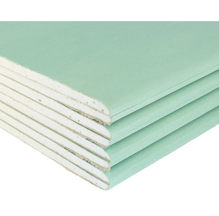 Гипсокартон влагостойкий Knauf 3000 x 1200 x 12.5 мм