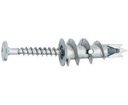 Дюбель для гипсокартона Metalvis Driva с шурупом 6 x 28 мм (10 шт)