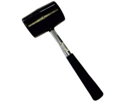 Киянка резиновая Сталь 44010 чёрная 450 г (40133)