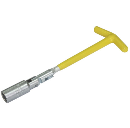 Ключ свечной Сталь Т-образный з шарниром 16x250 мм (70072)