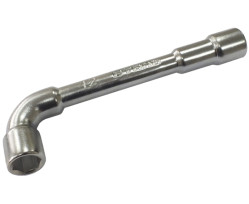 Ключ угловой проходной Сталь 17 мм (70122)