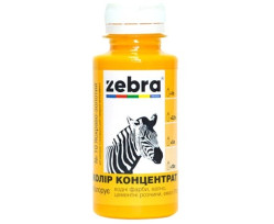 Колер концентрат Зебра 610 Ярко-золотой (100 мл)