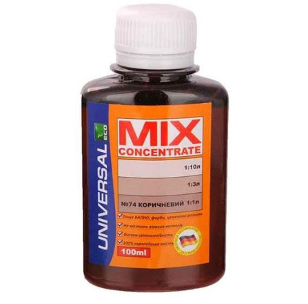 Колорант MIX concentrate 74 коричневый (100 мл)
