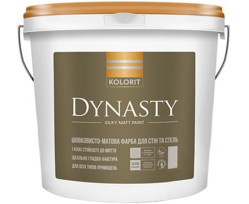 Краска Kolorit Dynasty A интерьерная латексная 9 л