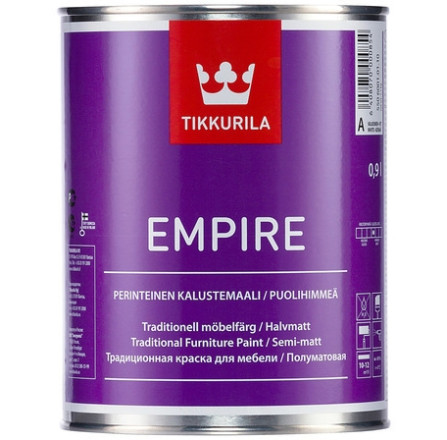 Краска для мебели Tikkurila Empire А (0,9 л)