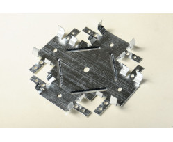 Кронштейн крестообразный Профсталь для профиля CD60