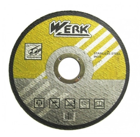 Круг отрезной Werk по металлу 125x1.2x22.23 мм (WE201105)