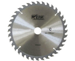 Круг пильный Werk 40 зубцов по дереву 125x22.23 мм (WE109105)
