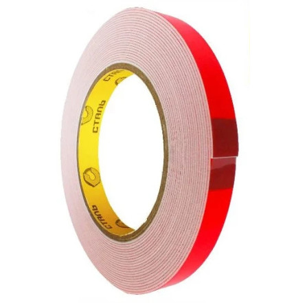 Лента клейкая Сталь 36023 вспенен. двухст. монтаж. 12 мм 5 м (68633)