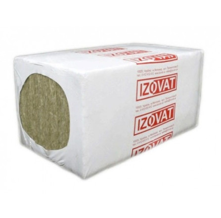 Минеральная базальтовая вата Izovat 30 50 мм  (1 x 0,6 м) 6м.кв