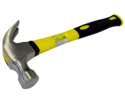 Молоток-гвоздодер Сталь 44007 с ручкой из стекловолокна 340 г (40129)