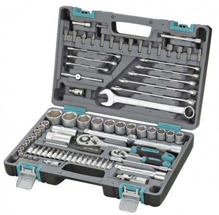 Набор инструментов Stels в пластиковом кейсе (82 предметов)