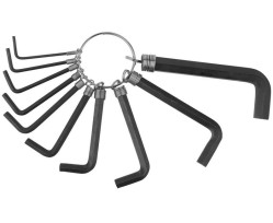 Набор ключей имбусовых Сталь НЕХ 10 предмета (48107)