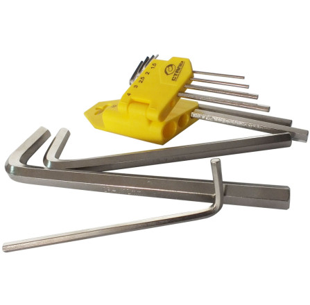 Набор ключей Сталь НЕХ Г-образные 9 предмета (48105)