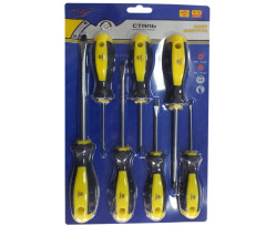 Набор отверток Сталь 7 предмета (49043)