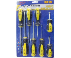 Набор отверток Сталь 8 предмета (49040)
