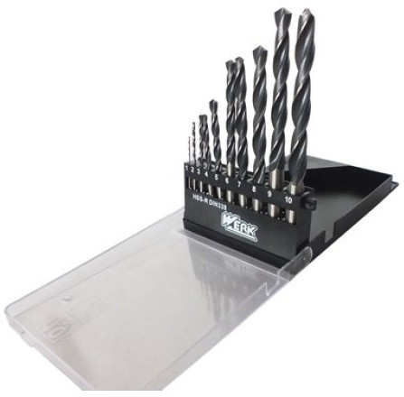 Набор сверл Werk по металлу 10 шт.