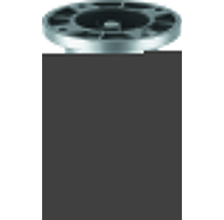 Ножка мебельная круглая 50 x 50 мм (Сатин)