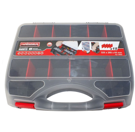 Органайзер для инструментов Haisser Domino 32 с регулируемыми секциями (90002)