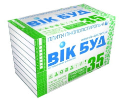 Пенопласт Вик Буд ПСБС-35 100 мм (1 x 0,5 м)