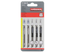 Пильные полотна для лобзика Haisser 5 шт (T144D)