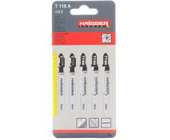 Пильные полотна для лобзика Haisser 5 шт (T301СD)