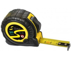 Рулетка с обрезиненным корпусом S-Line 2 3 м (16 мм)