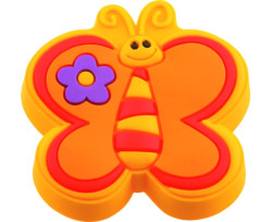 Ручка-кнопка мебельная Fluture galben 21 x 41 x 42 (Оранжевый)