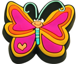 Ручка-кнопка мебельная Fluture roz 21 x 43 x 39 (Черный)