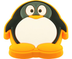 Ручка-кнопка мебельная Pinguin 21 x 42 x 40 (Оранжевый)