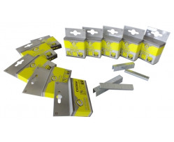 Скобы Сталь Т53 для строительного степлера 8 мм 1000 шт (62112)