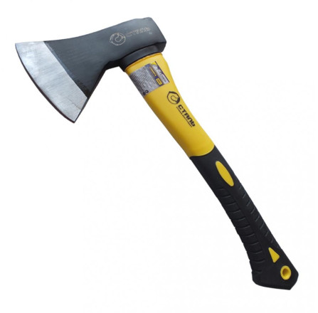 Топор Сталь 44033 с ручкой из стекловолокна 600 г (58232)