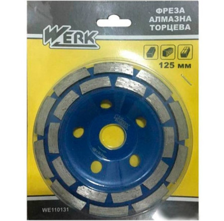 Фреза алмазная Werk 125x22.23 мм (WE110131)