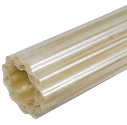 Шифер прозрачный Волнопласт гофрированный усиленный капроновыми нитями 1,5 x 20 м (бесцветный)