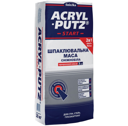 Шпаклевка Sniezka Acryl-Putz Start (20 кг)