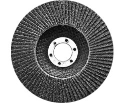 Круг лепестковый Сибртех торцевой конический 115 х 22,2 мм (P 40)