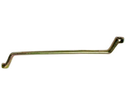 Ключ накидной Сибрттех желтый цинк 10 х 13 мм