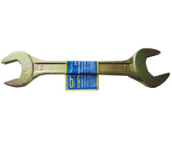 Ключ рожковый Сибртех желтый цинк 17 х 19 мм