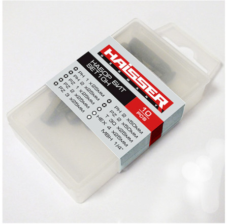 Набор бит Haisser 10 предмета (SET10H)