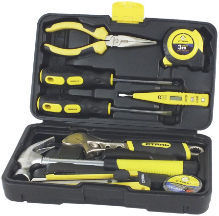 Набор инструментов Сталь 10 предмета (40015)