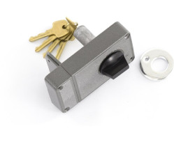 Замок накладной Сибртех ЗВ-5 цилиндровый