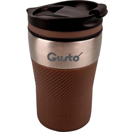 Термокружка Gusto GT301 250 мл Коричневая (88660)