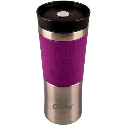 Термокружка Gusto GT701 480 мл Фиолетовая (88665)