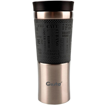 Термокружка Gusto GT702 480 мл Серая (88667)