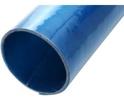 Шифер прозрачный Волнопласт плоский усиленный капроновыми нитями 2 x 10 м (голубой)